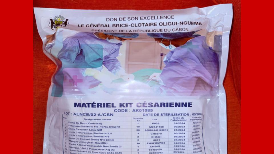 Samu social : Distribution gratuite de kits d’accouchement, de césariennes et de rachianesthésies